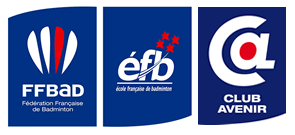 Logo ecole de bad 4 etoiles