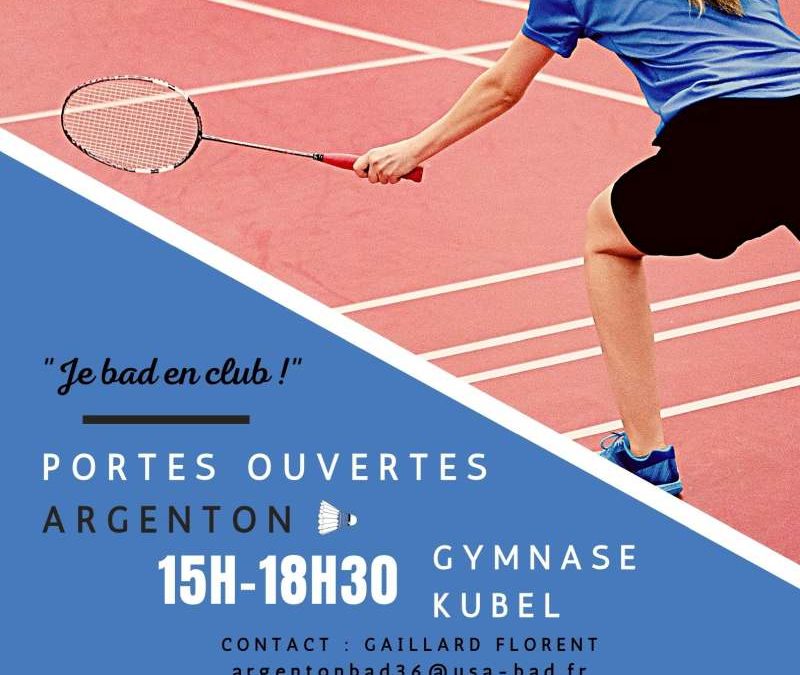 Journée Portes ouvertes Badminton